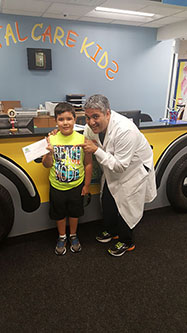 Pediatric dentist Dr. Greenleaf's Monthly Winner